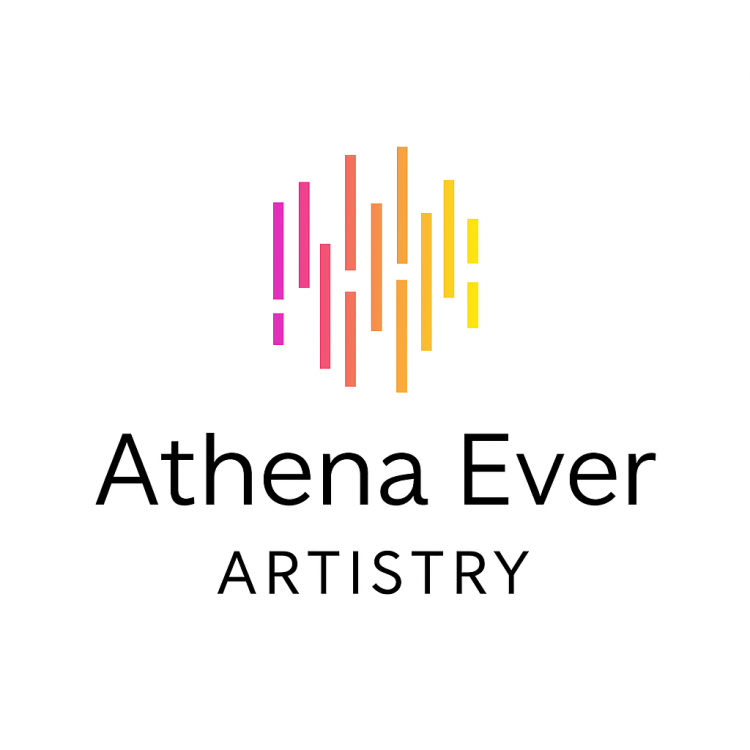 Logo for Athena Ever Artistry, a voice and acting coaching company